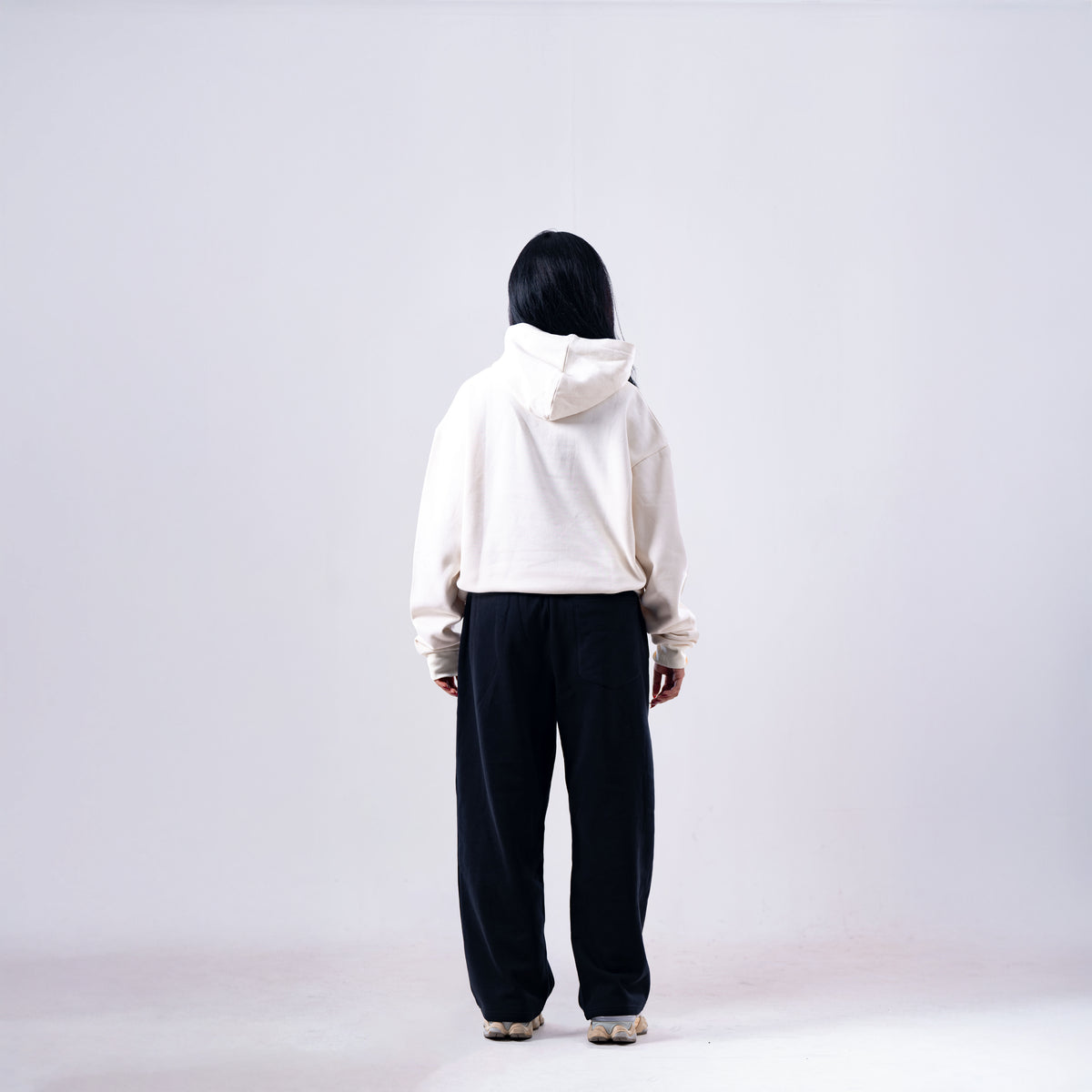 Beige Essentials Hoodie