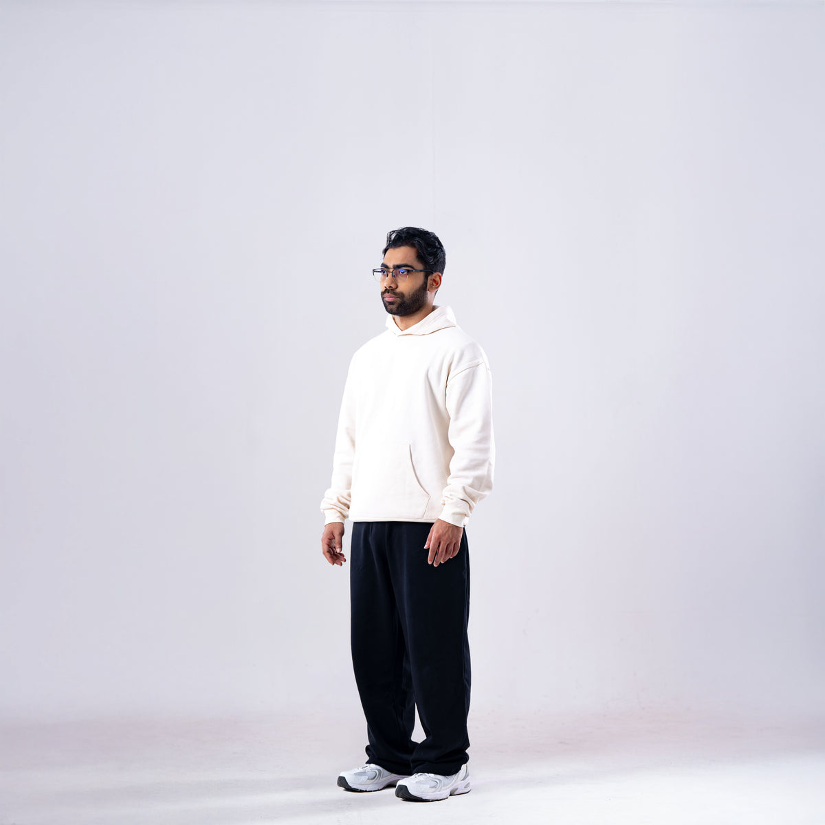 Beige Essentials Hoodie